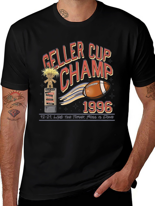 Geller Cup Champ 1996 T-Shirt - Friends TV Show