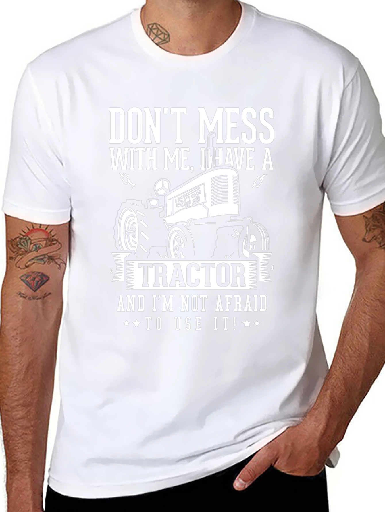 Dont Mess With Me Tractor T-Shirt