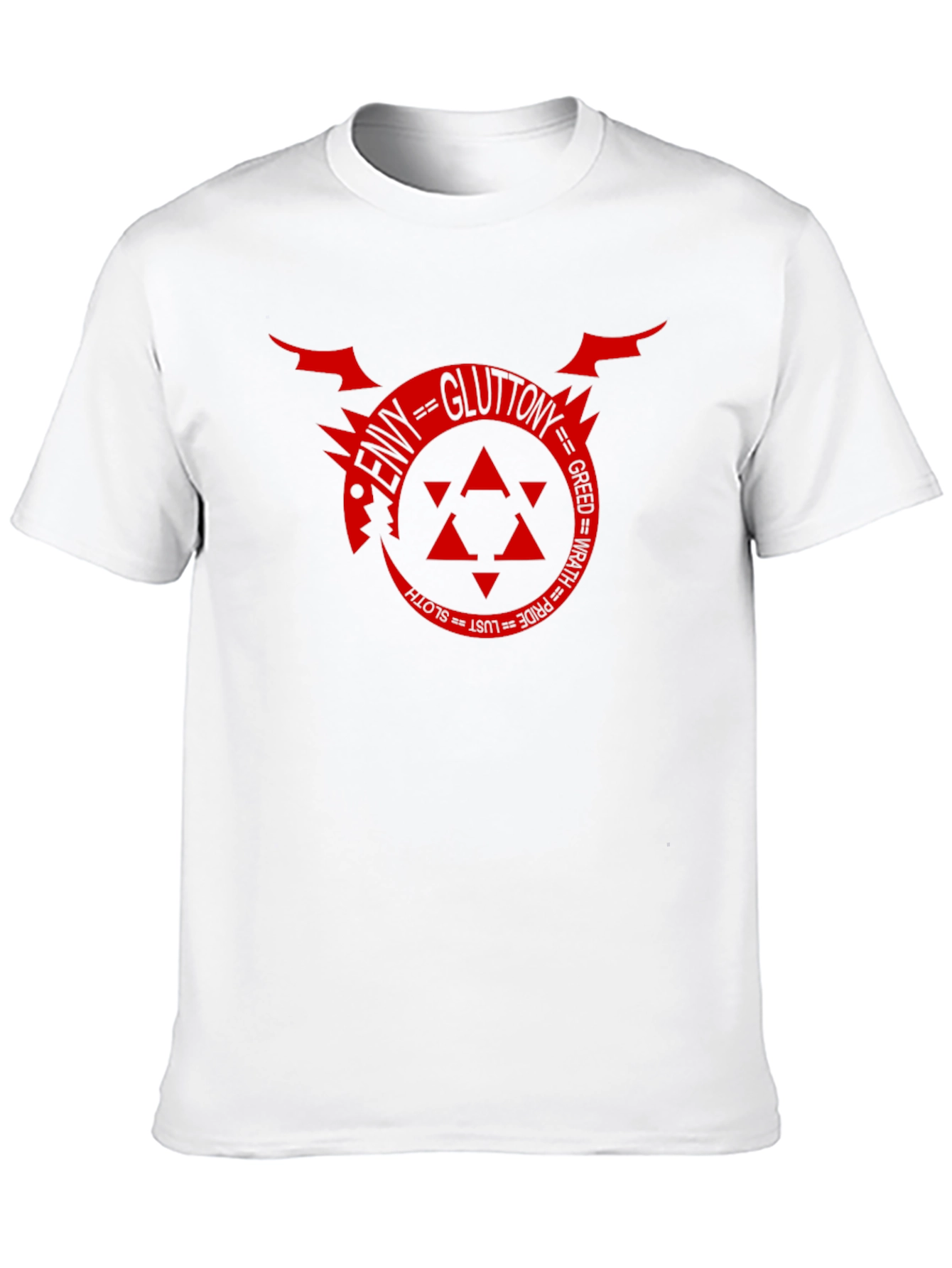 Seven Deadly Sins T-Shirt Anime Graphic Tee