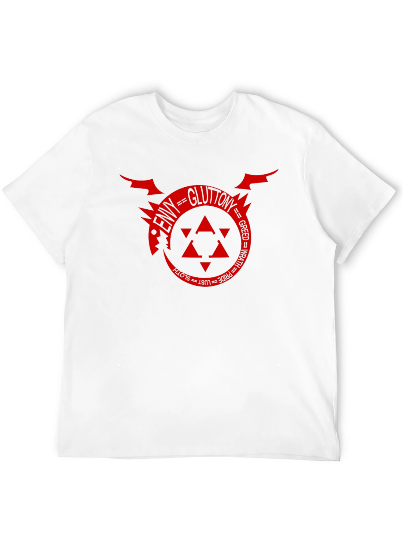 Seven Deadly Sins T-Shirt Anime Graphic Tee
