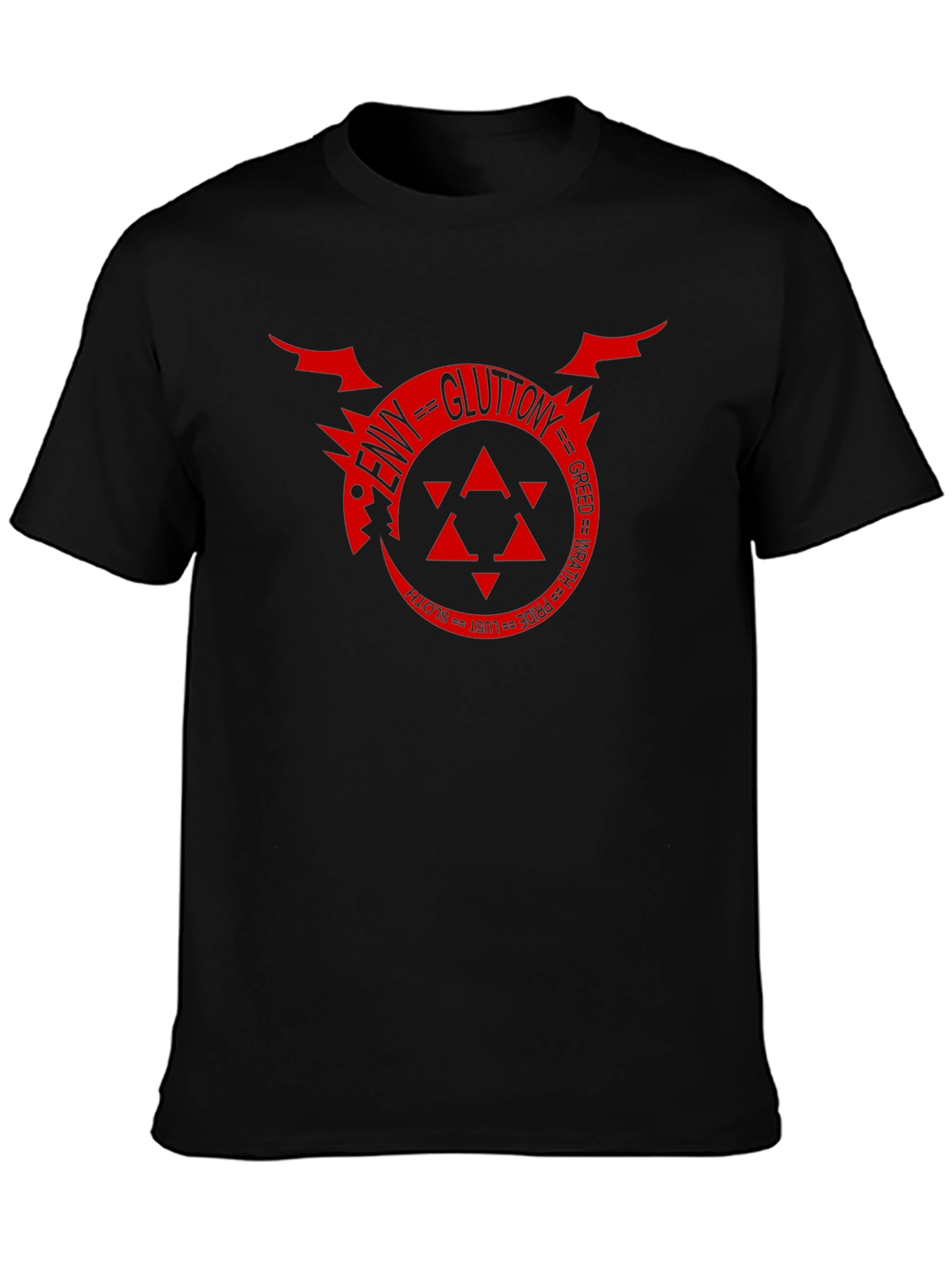 Seven Deadly Sins T-Shirt Anime Graphic Tee