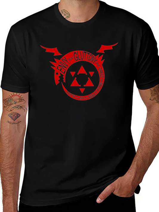 Seven Deadly Sins T-Shirt Anime Graphic Tee
