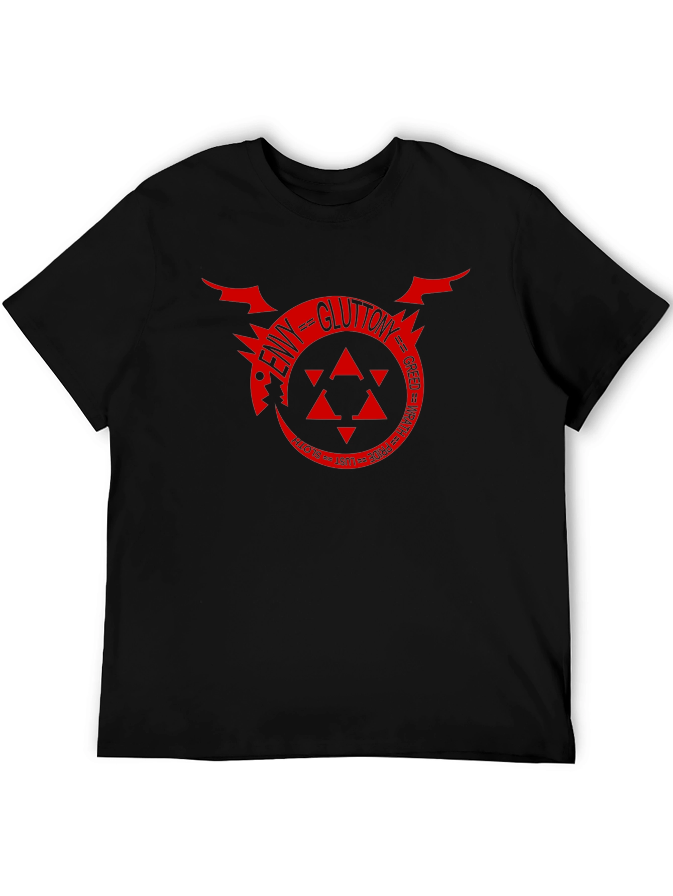 Seven Deadly Sins T-Shirt Anime Graphic Tee