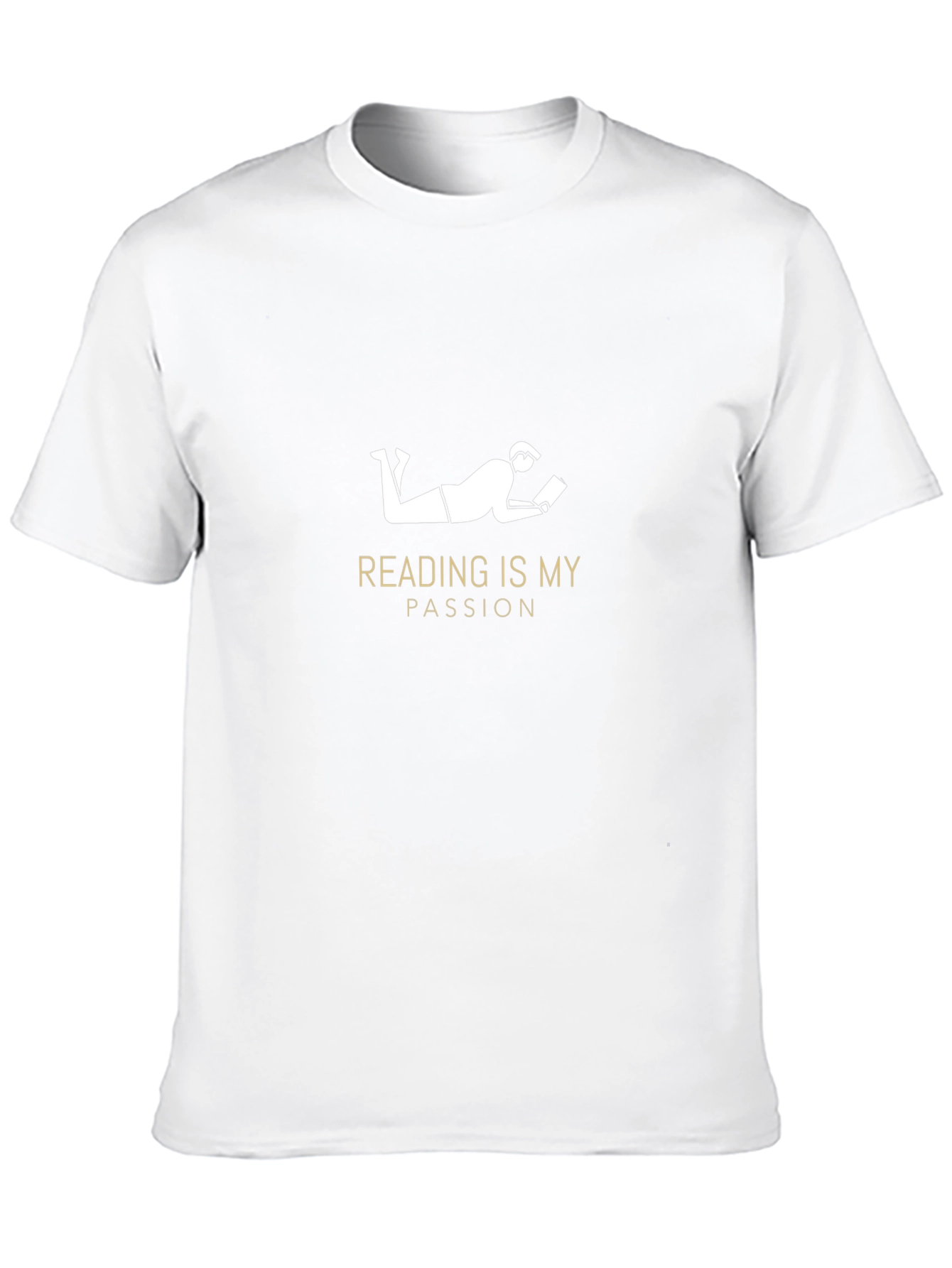 Reading is My Passion Black T-Shirt