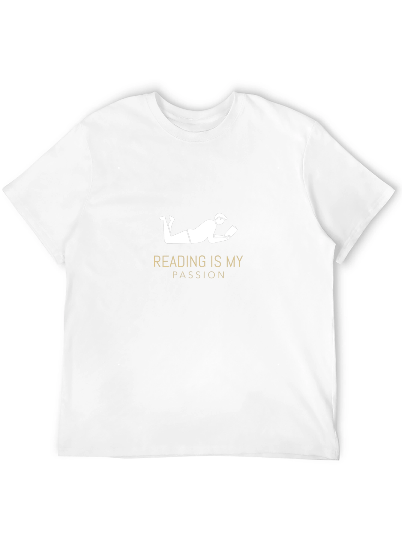 Reading is My Passion Black T-Shirt