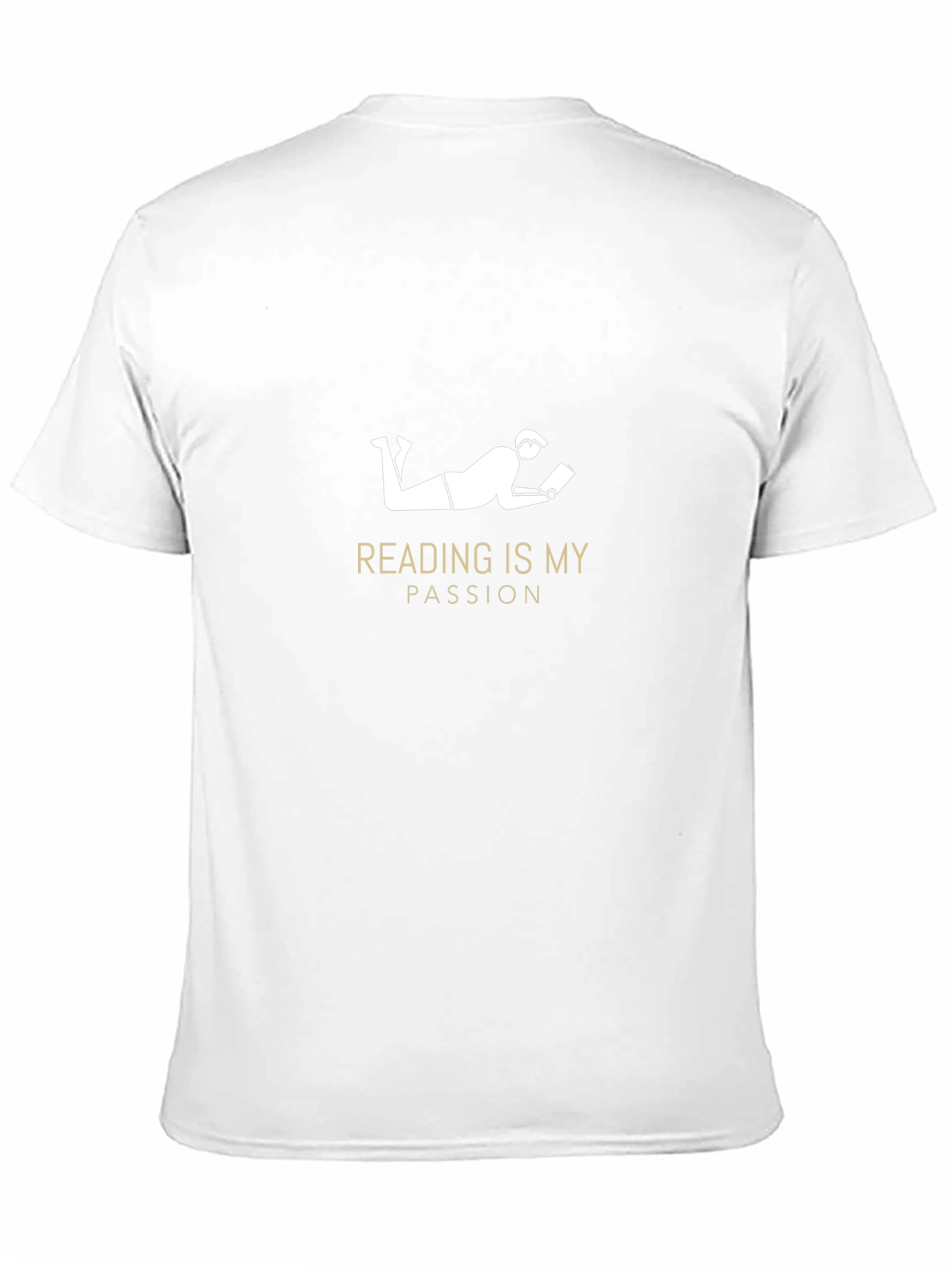 Reading is My Passion Black T-Shirt