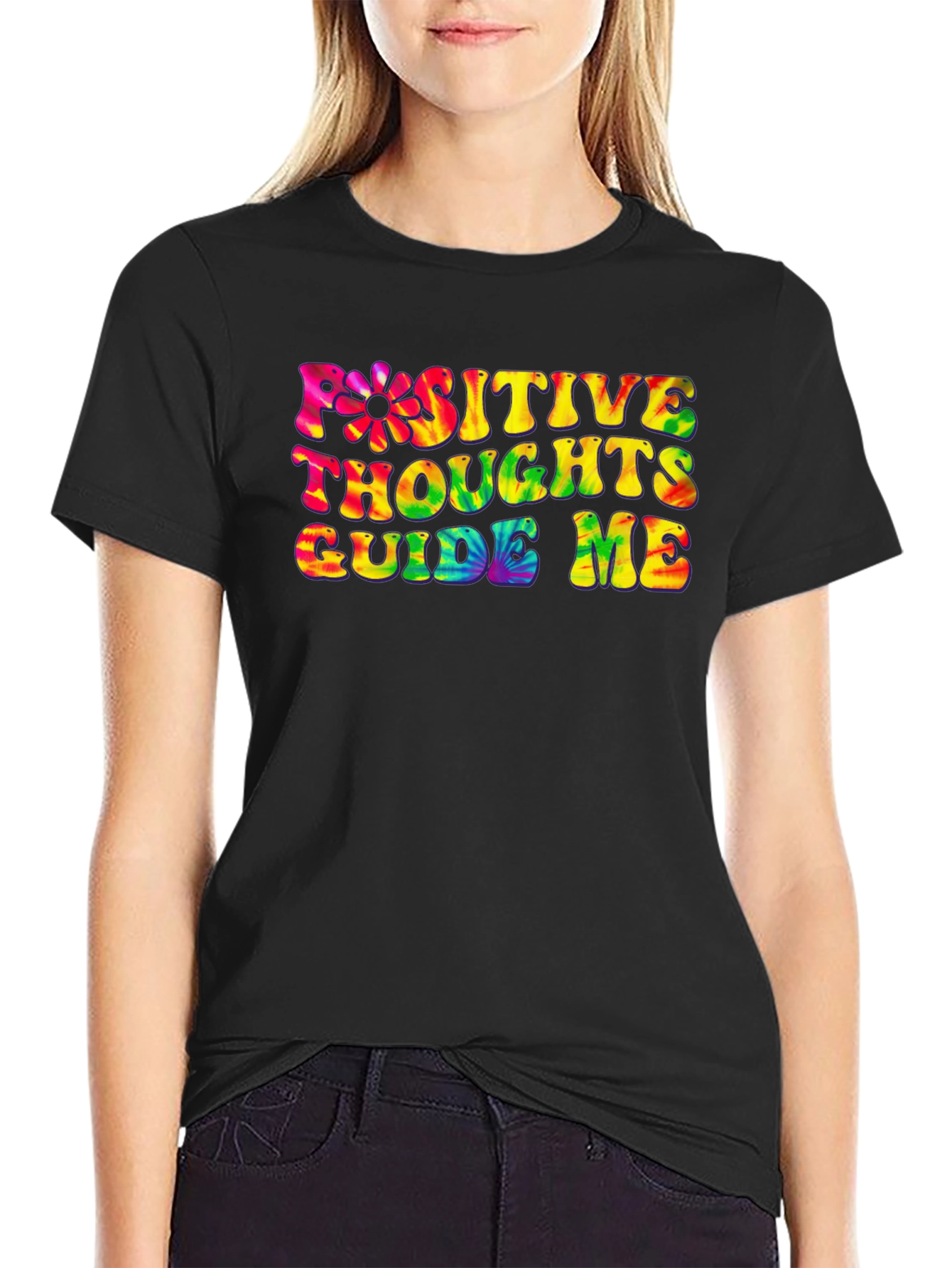 Positive Thoughts Graphic T-Shirt