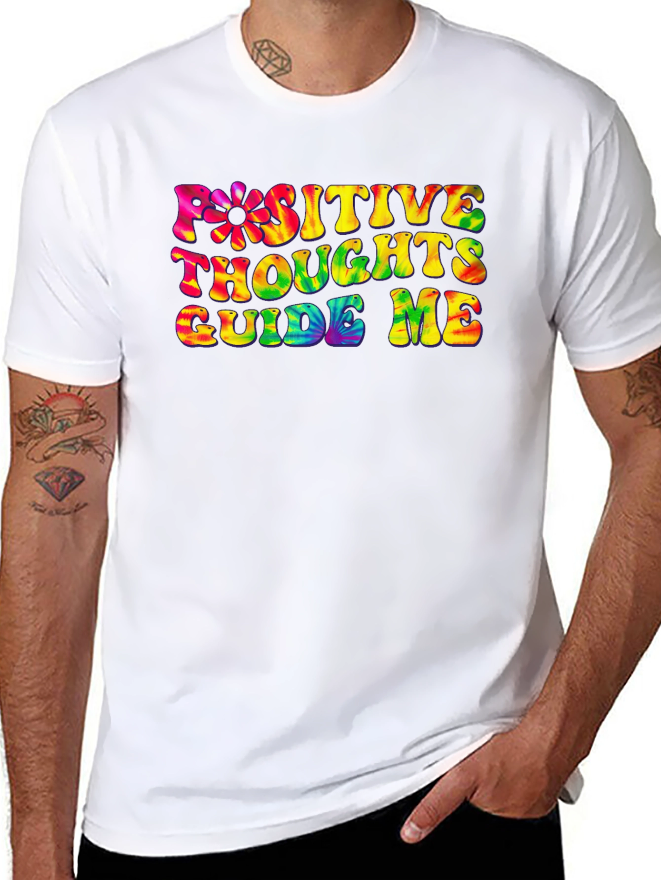Positive Thoughts Graphic T-Shirt