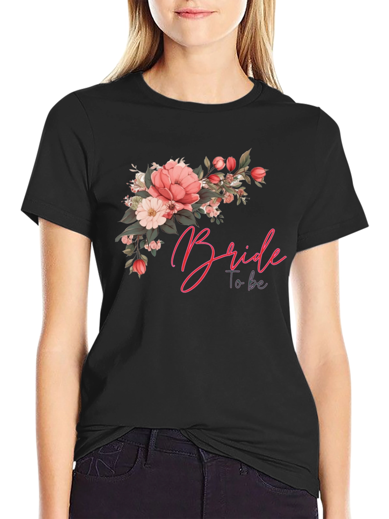 Bride To Be Floral Tee
