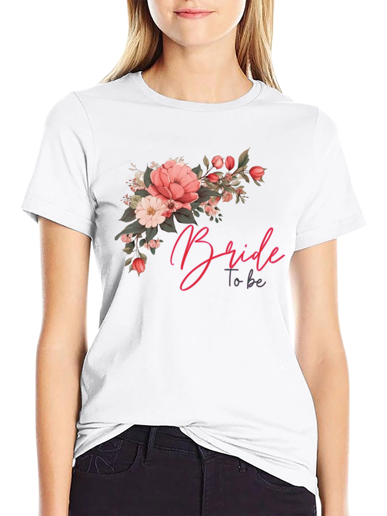 Bride To Be Floral Tee