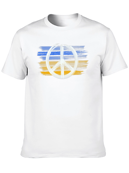 Ukraine Peace Sign T-Shirt