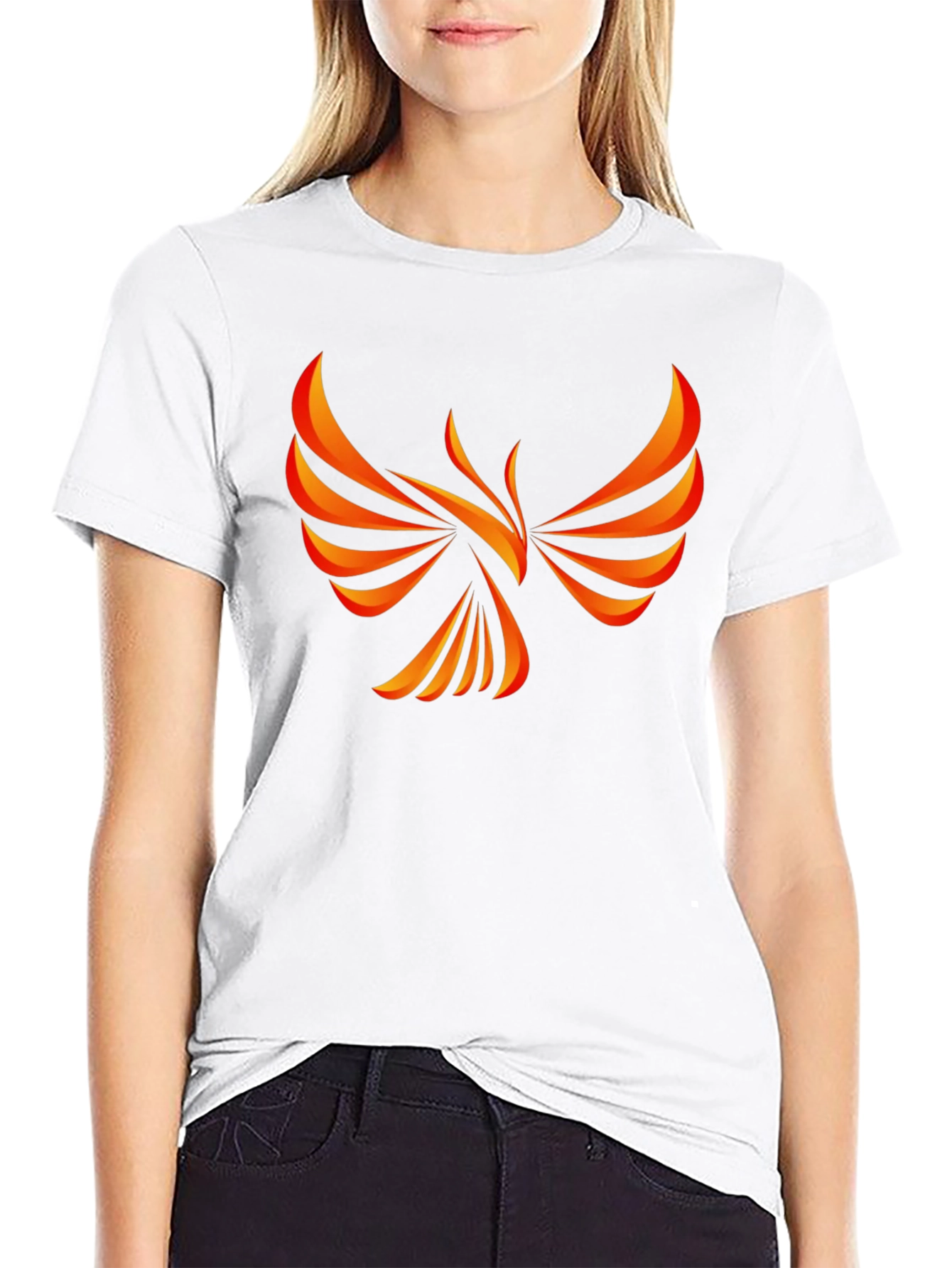 Phoenix Graphic Black Tee