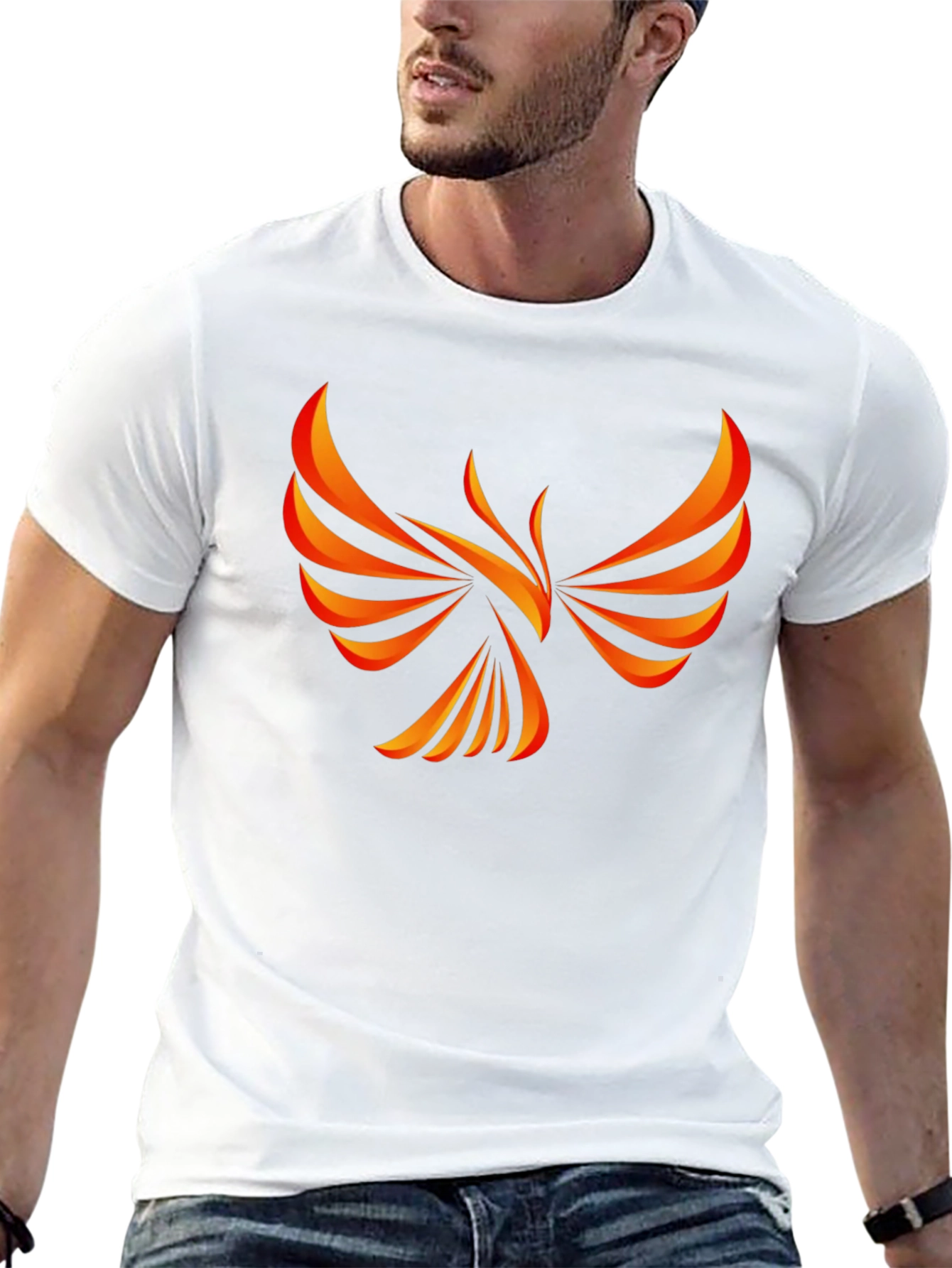 Phoenix Graphic Black Tee