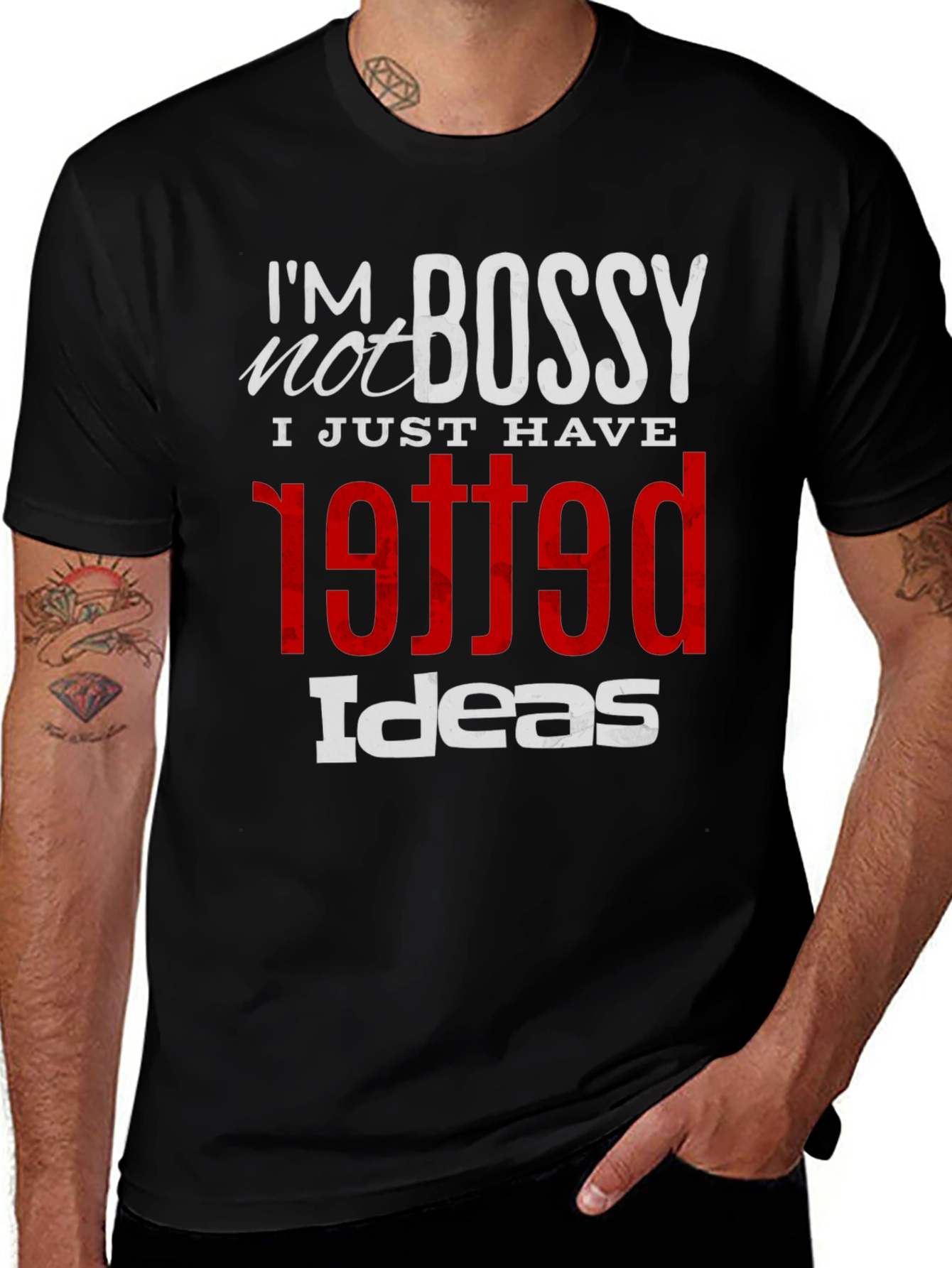 Im Not Bossy Funny Graphic T-Shirt