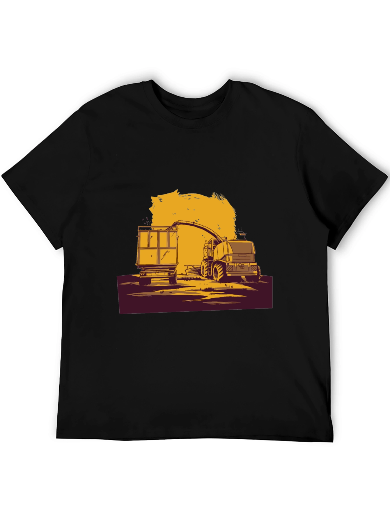 Harvest Time Black T-Shirt