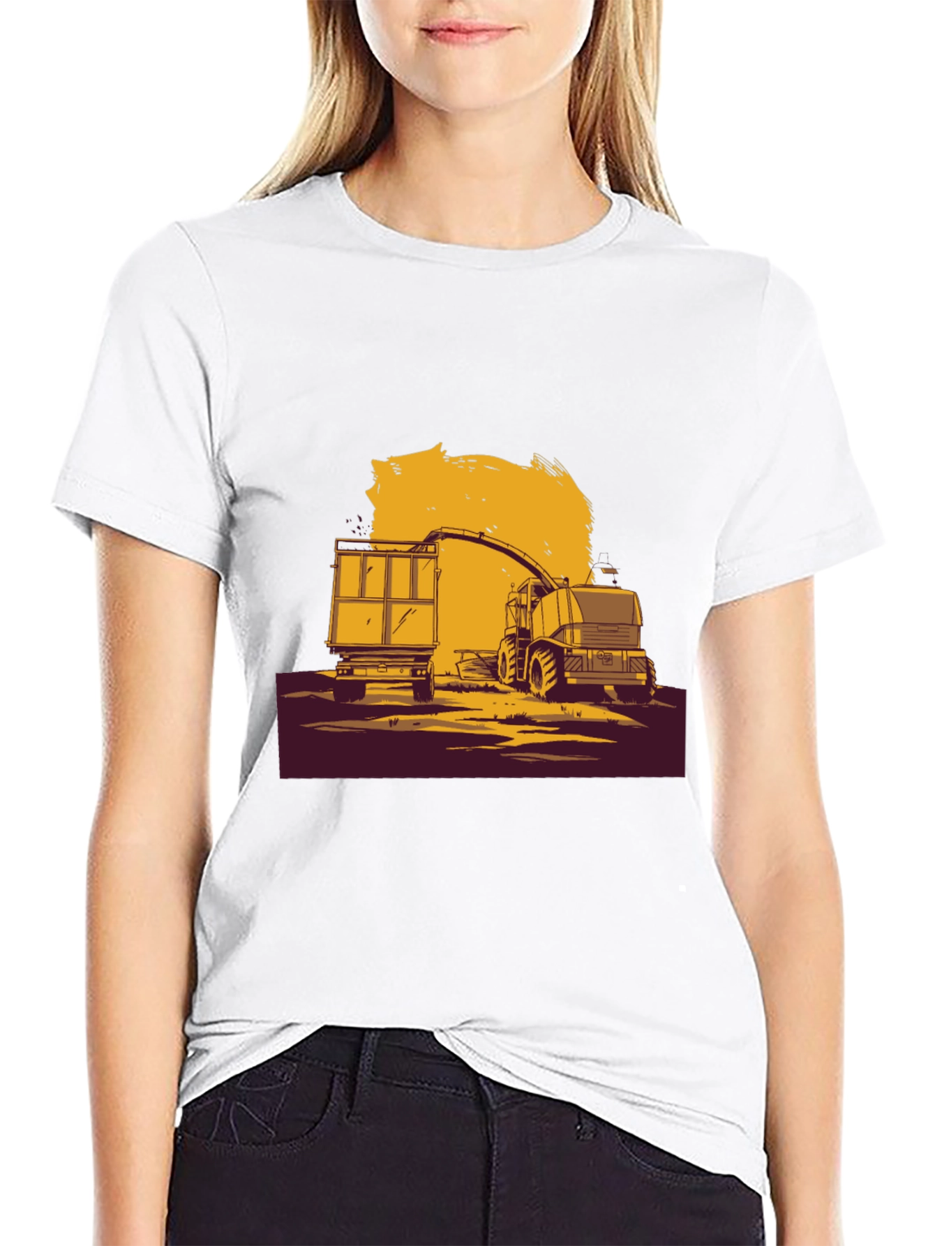 Harvest Time Black T-Shirt