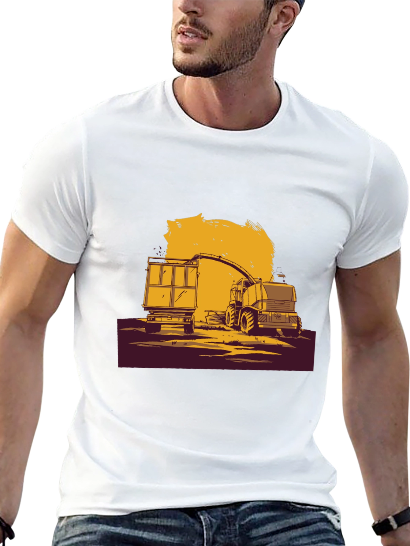 Harvest Time Black T-Shirt