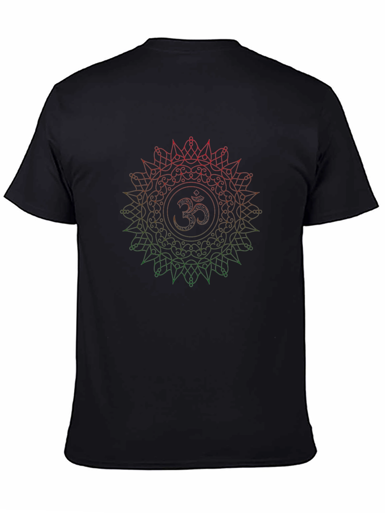 Om Mandala Graphic Tee - Spiritual Comfort