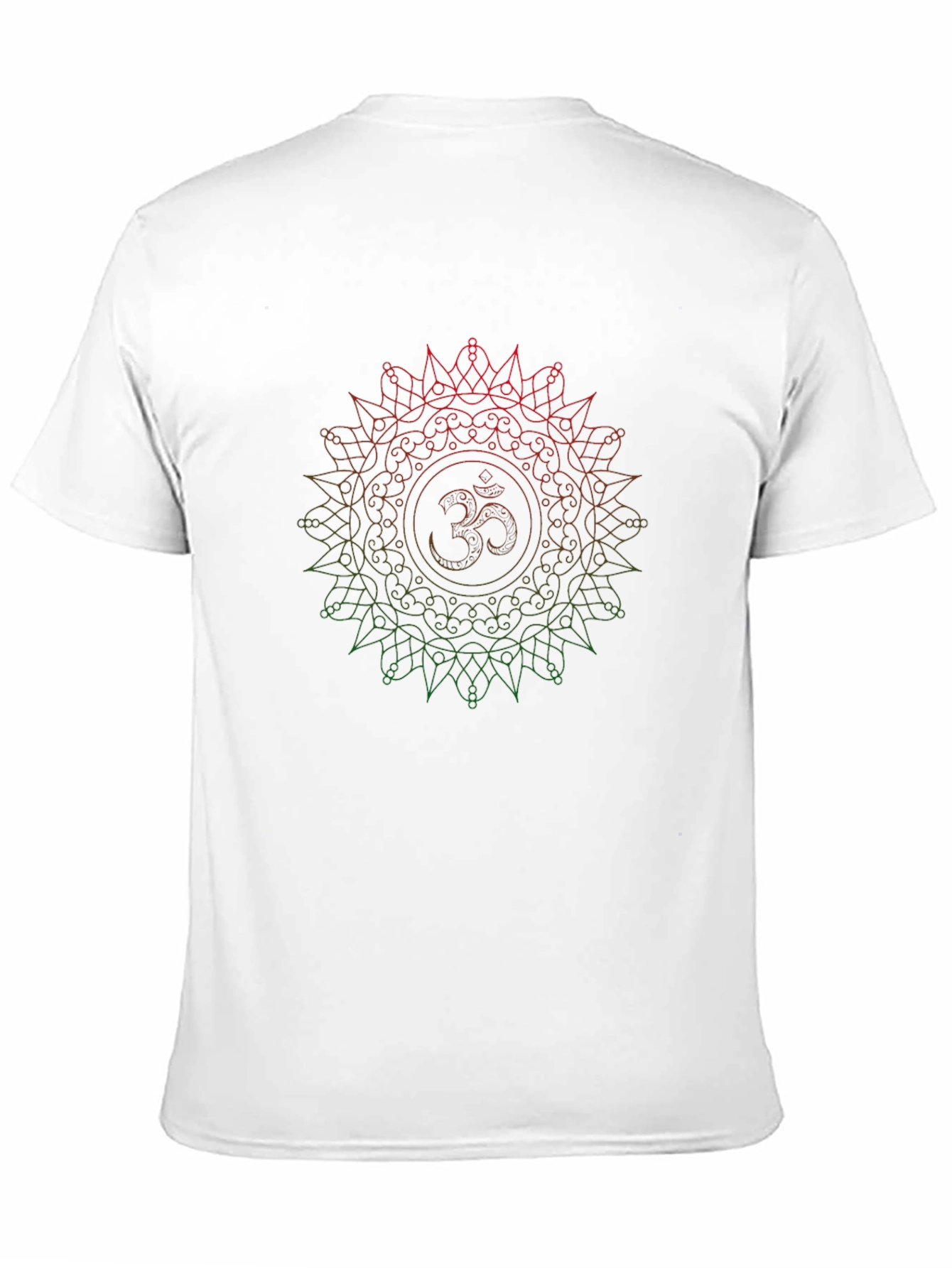 Om Mandala Graphic Tee - Spiritual Comfort