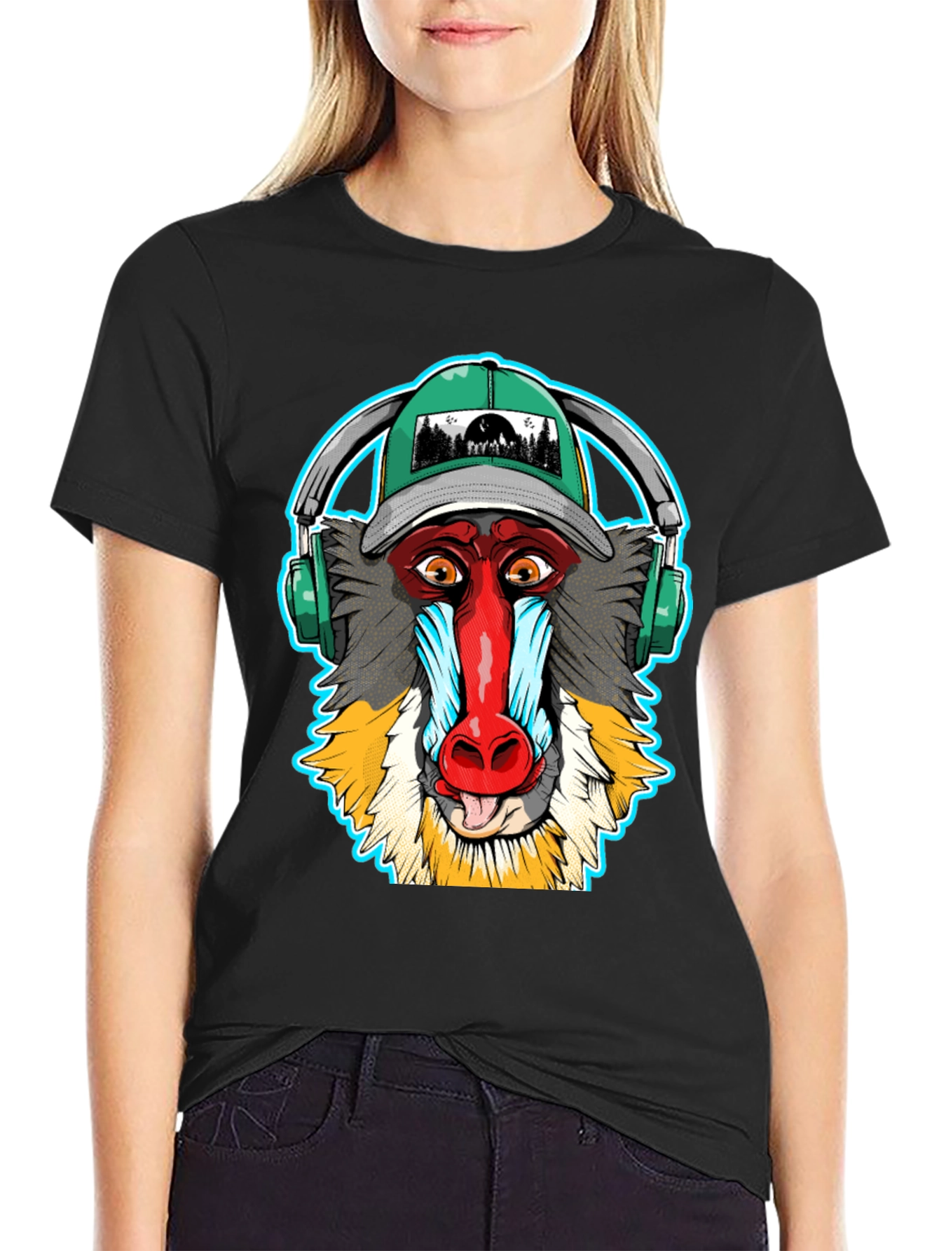 Cool Monkey DJ T-Shirt