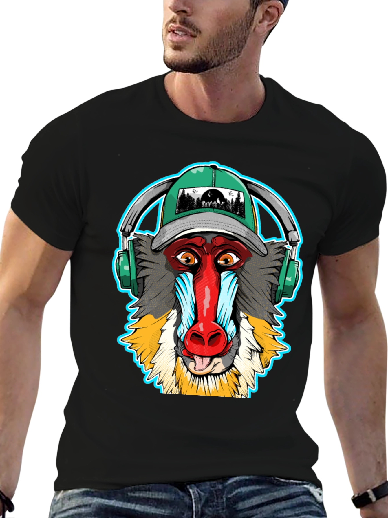 Cool Monkey DJ T-Shirt