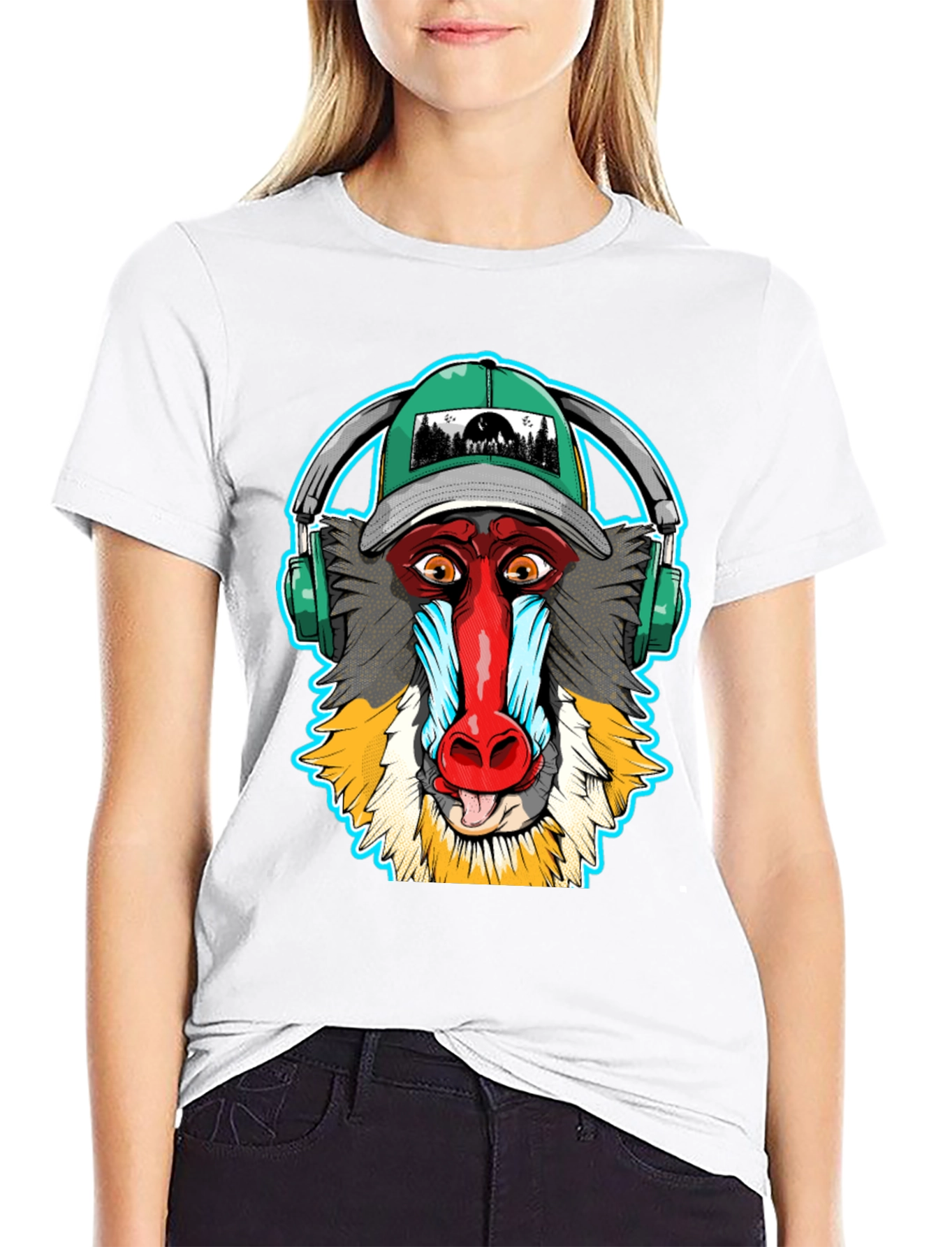 Cool Monkey DJ T-Shirt