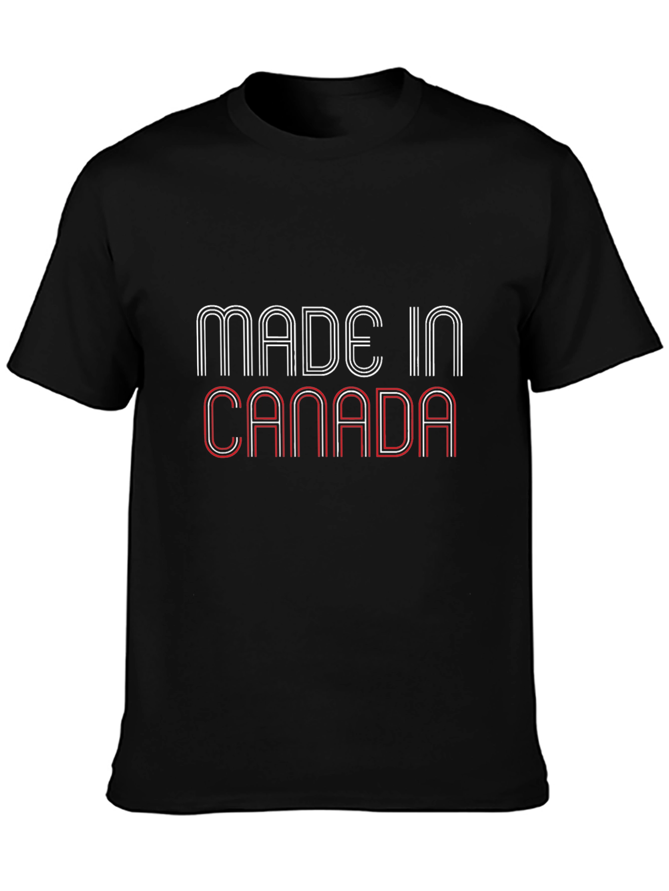 Made in Canada Graphic Tee - Black