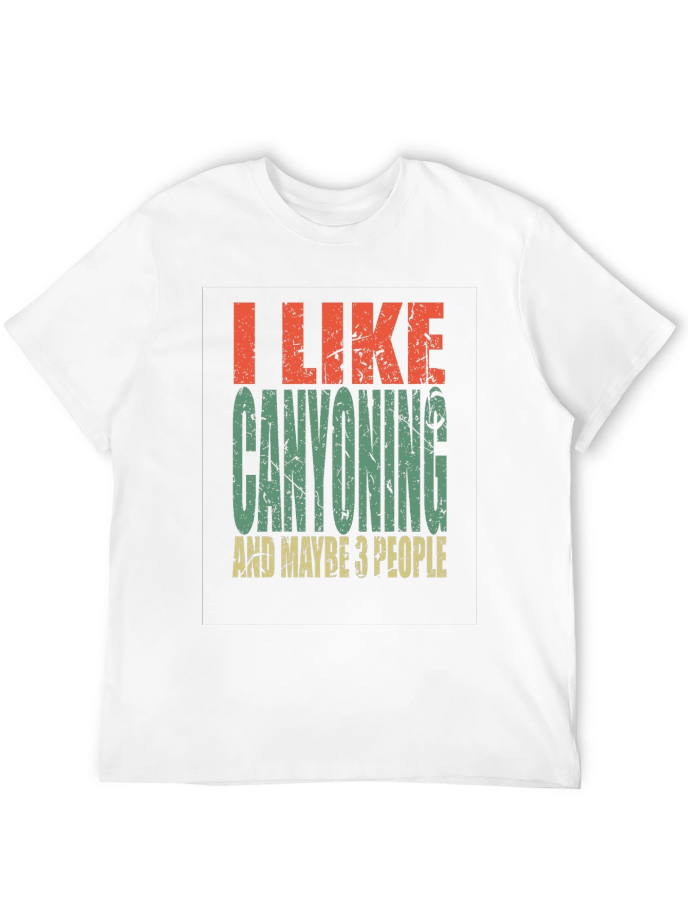 I Like Canyoning Funny T-Shirt