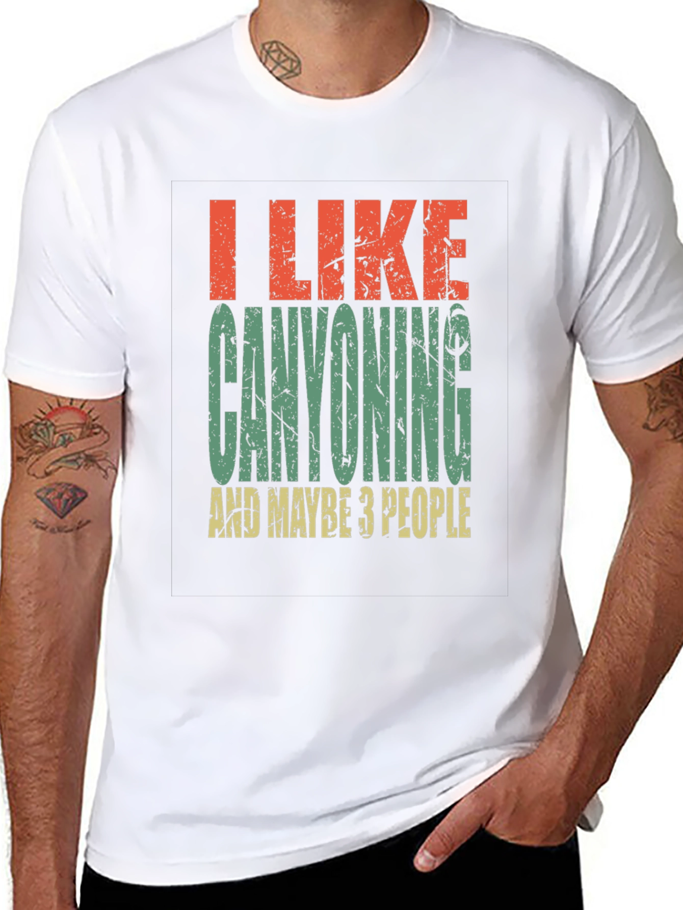 I Like Canyoning Funny T-Shirt