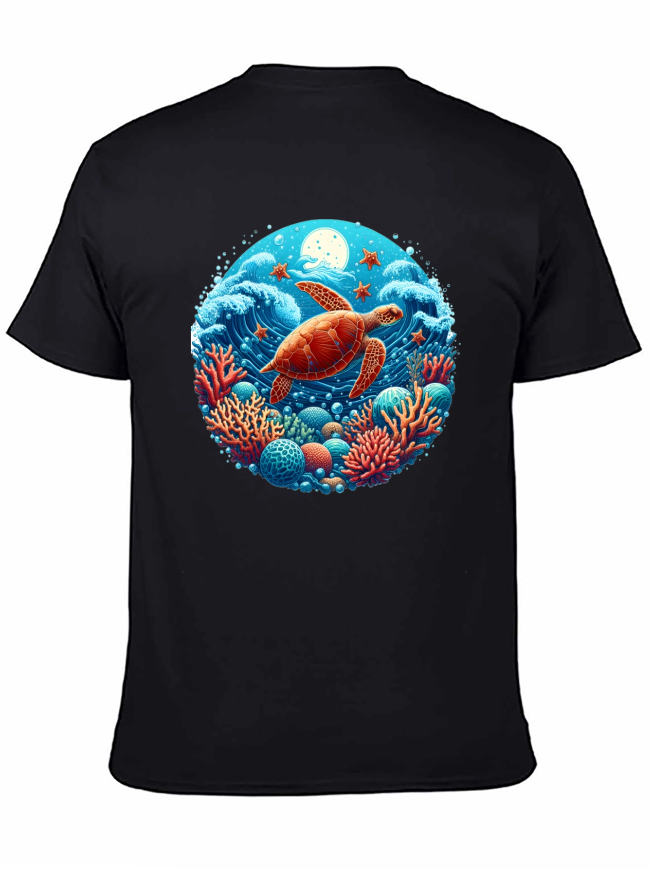 Turtle Reef Graphic T-Shirt