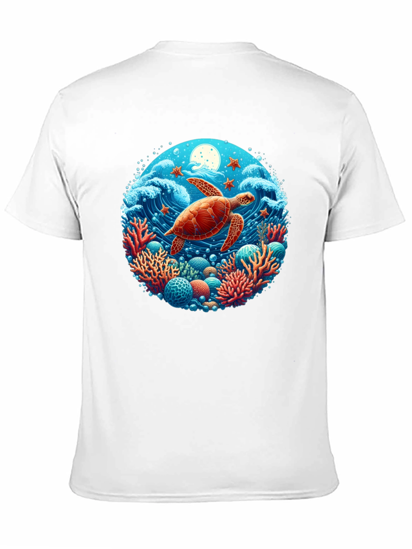 Turtle Reef Graphic T-Shirt