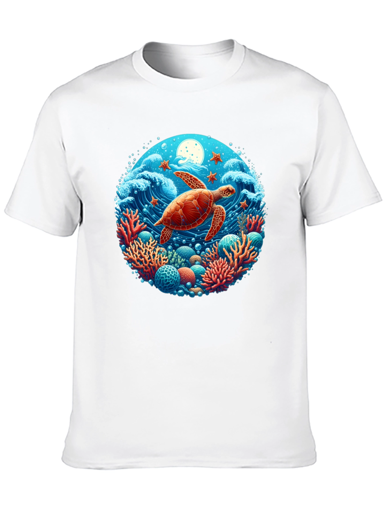 Turtle Reef Graphic T-Shirt
