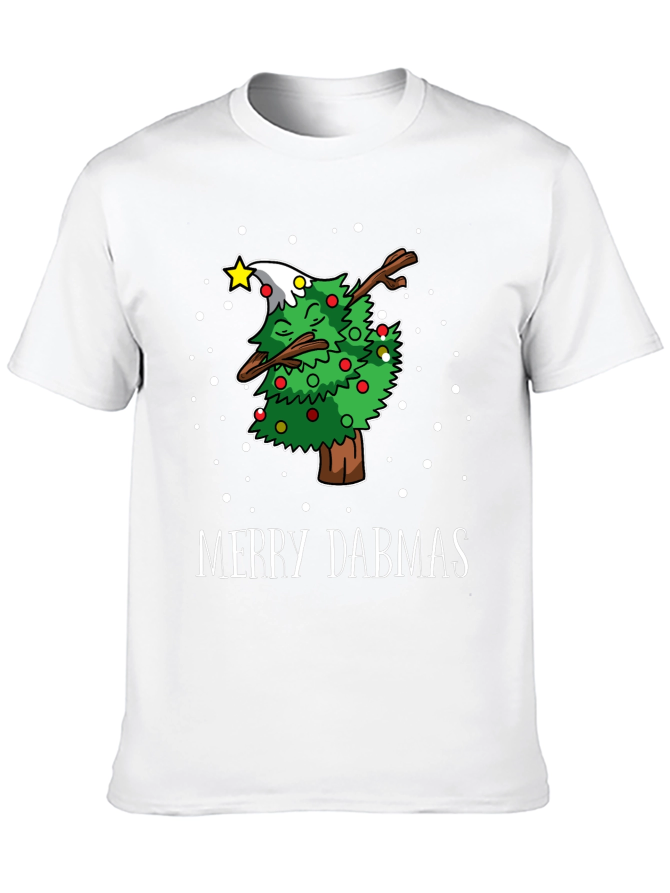Merry Dabmas Christmas Tree Dabbing T-Shirt