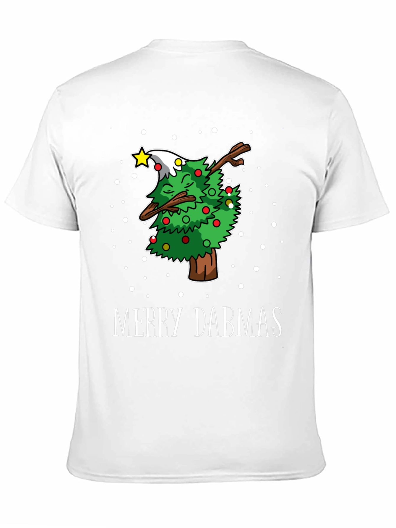 Merry Dabmas Christmas Tree Dabbing T-Shirt