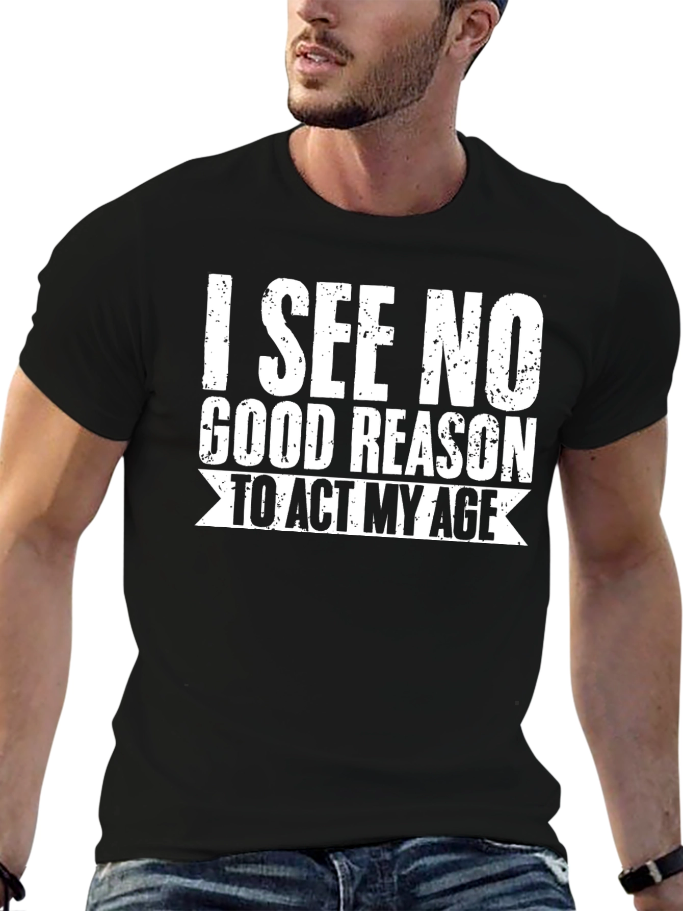 Funny I See No Good Reason Graphic T-Shirt