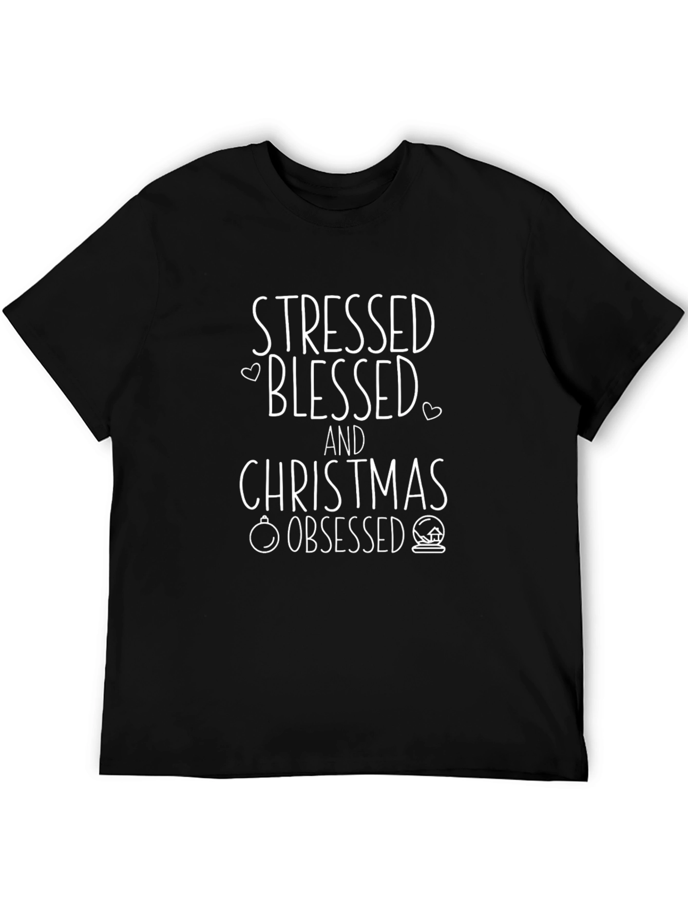 Stressed Blessed & Christmas Obsessed T-Shirt