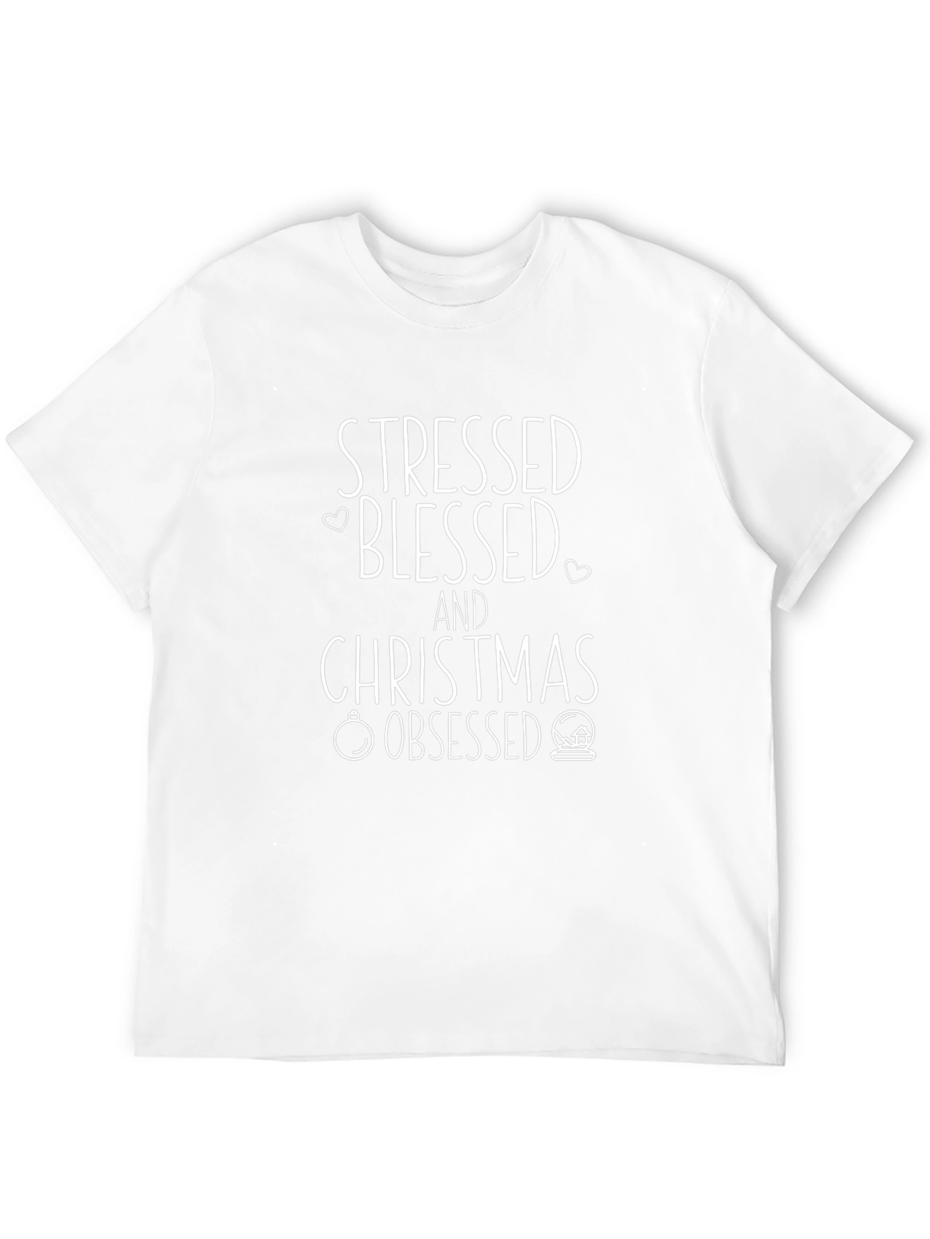 Stressed Blessed & Christmas Obsessed T-Shirt