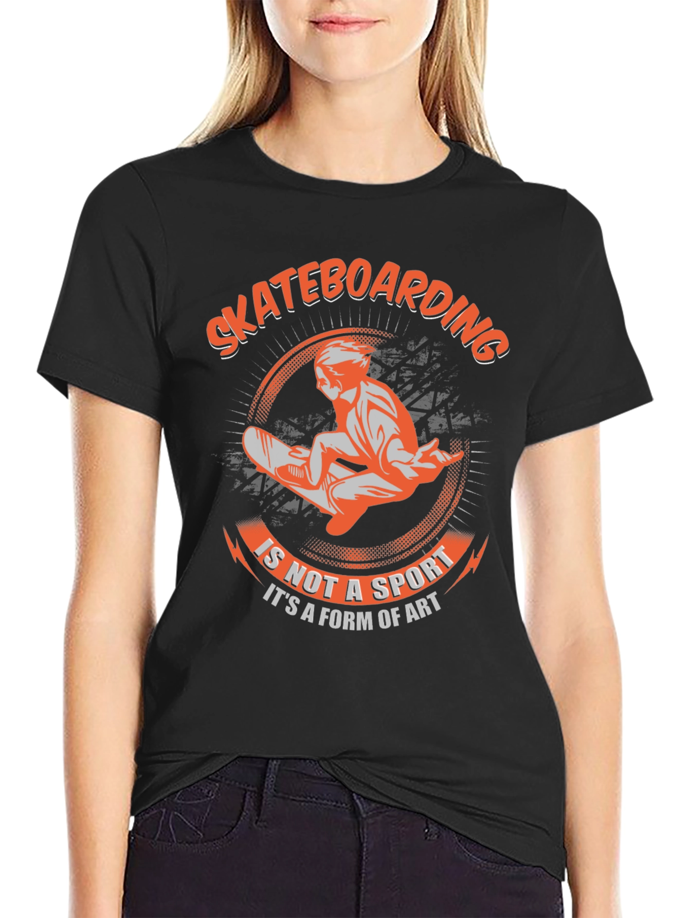 Skateboarding Art T-Shirt - Street Style Tee