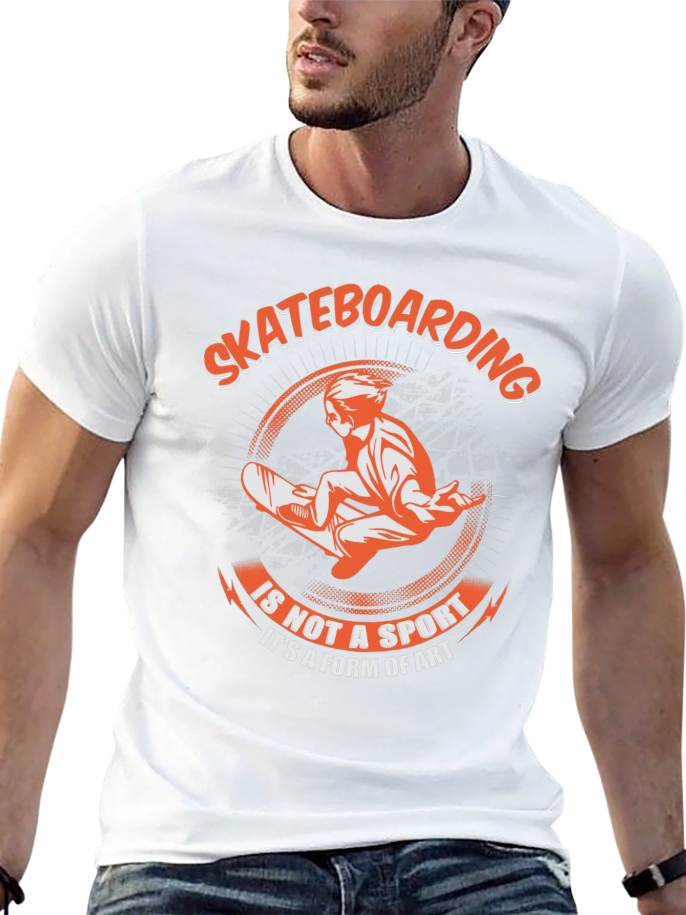 Skateboarding Art T-Shirt - Street Style Tee
