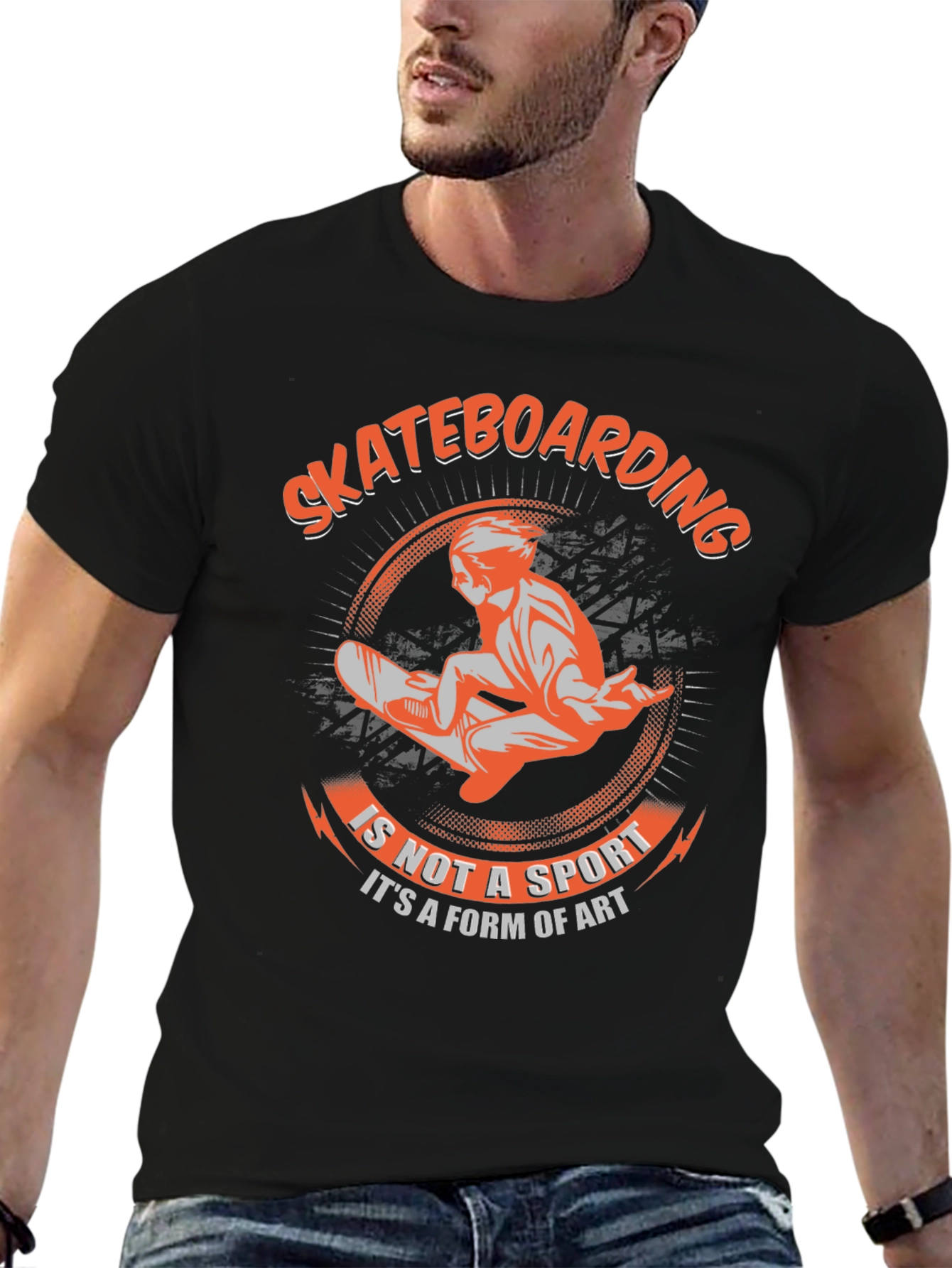 Skateboarding Art T-Shirt - Street Style Tee