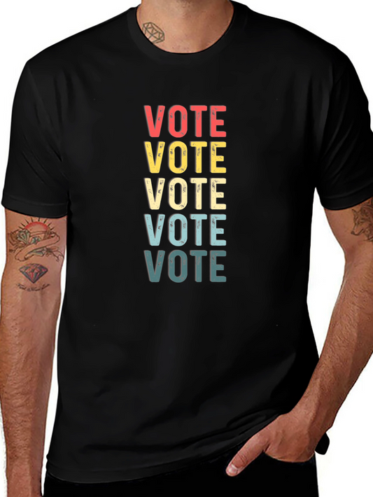 Vote Graphic Tee - Retro Election T-Shirt