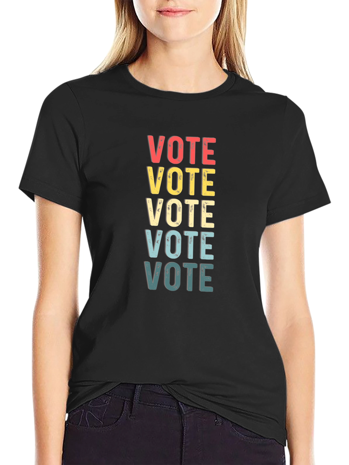 Vote Graphic Tee - Retro Election T-Shirt