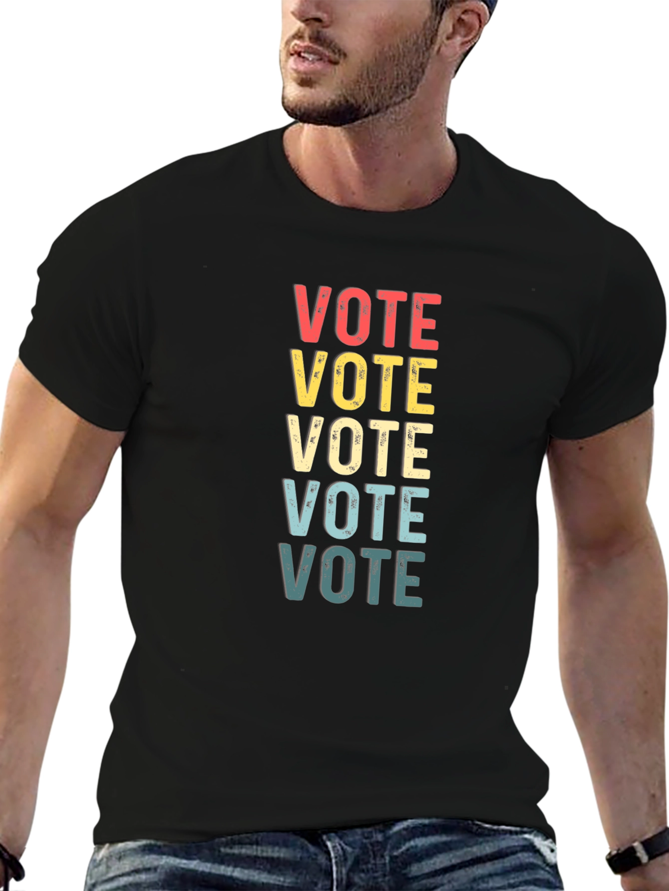 Vote Graphic Tee - Retro Election T-Shirt