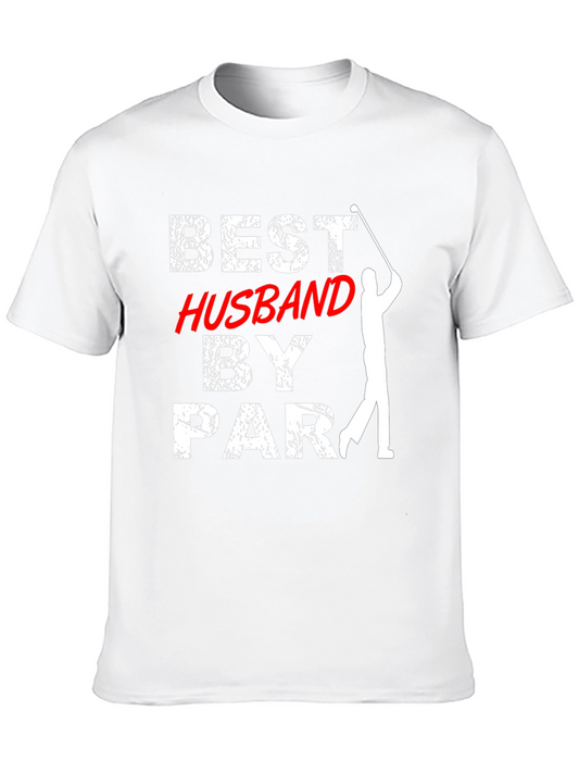 Best Husband by Par Golf T-Shirt - Black