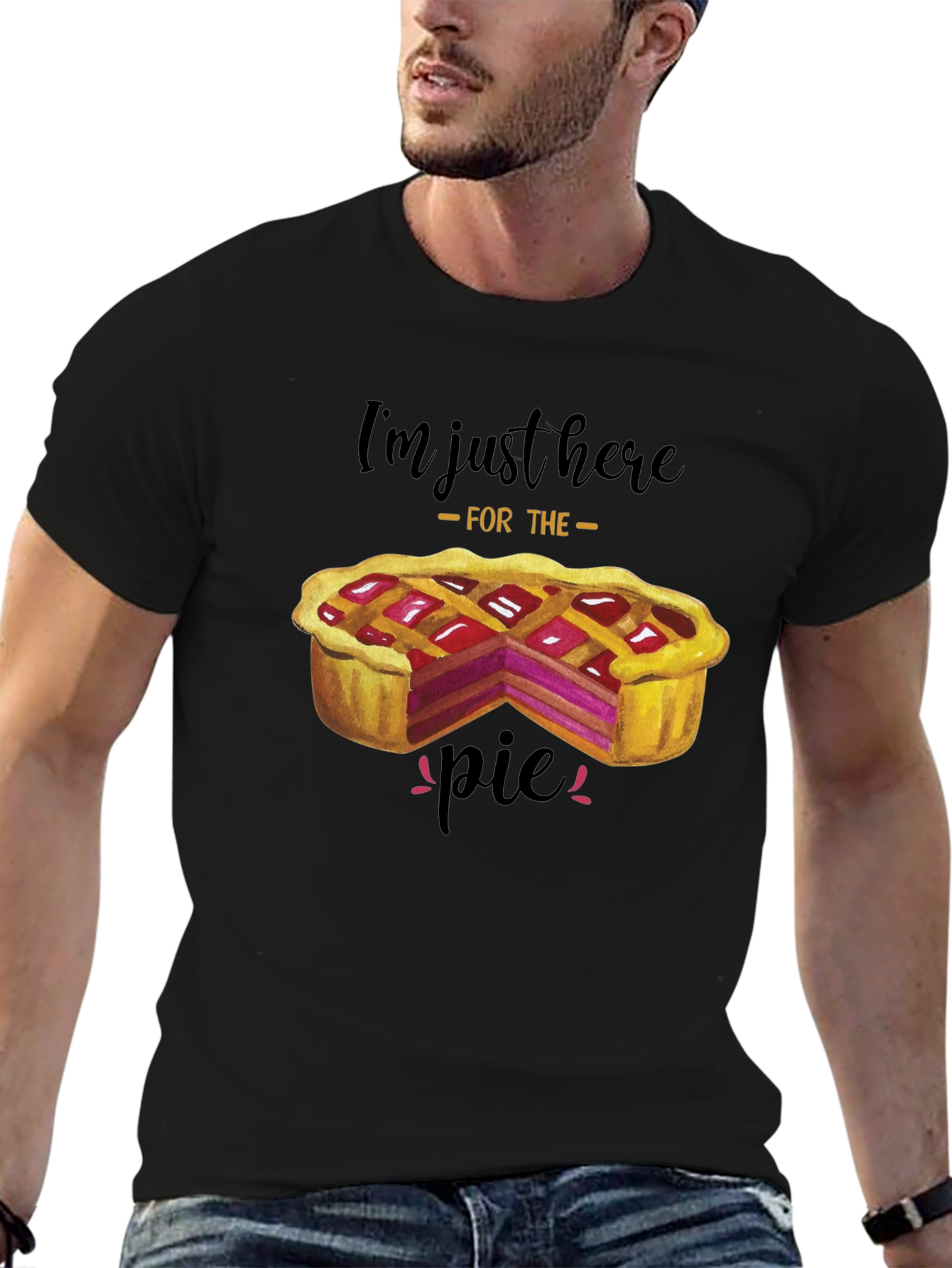 Im Just Here For The Pie T-Shirt