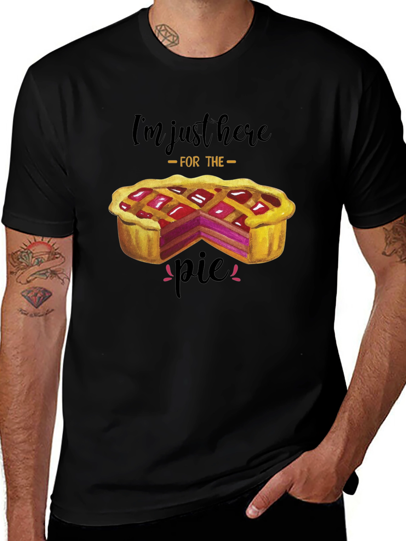 Im Just Here For The Pie T-Shirt