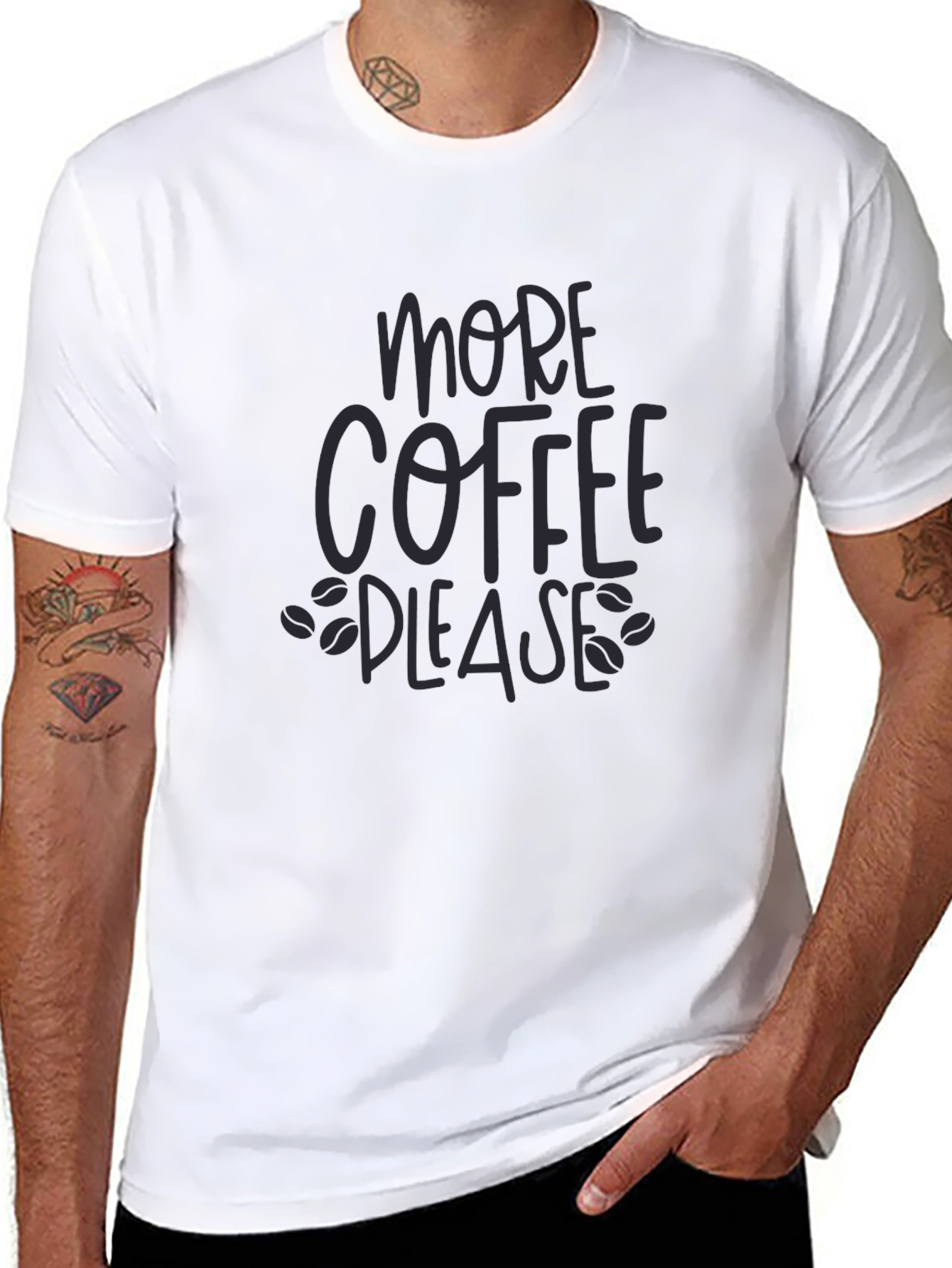 More Coffee Please Graphic Tee