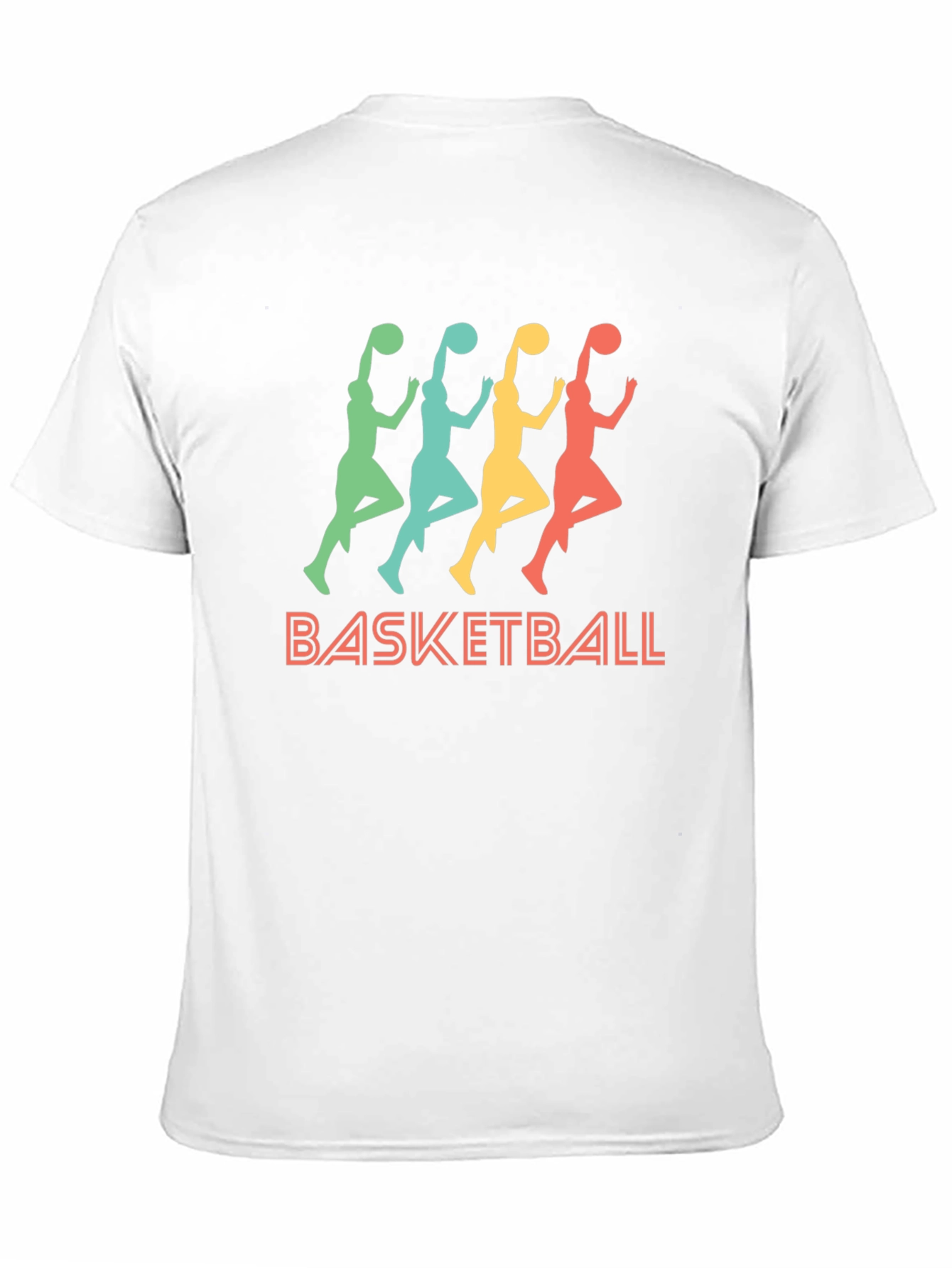 Retro Basketball Player Graphic T-Shirt
