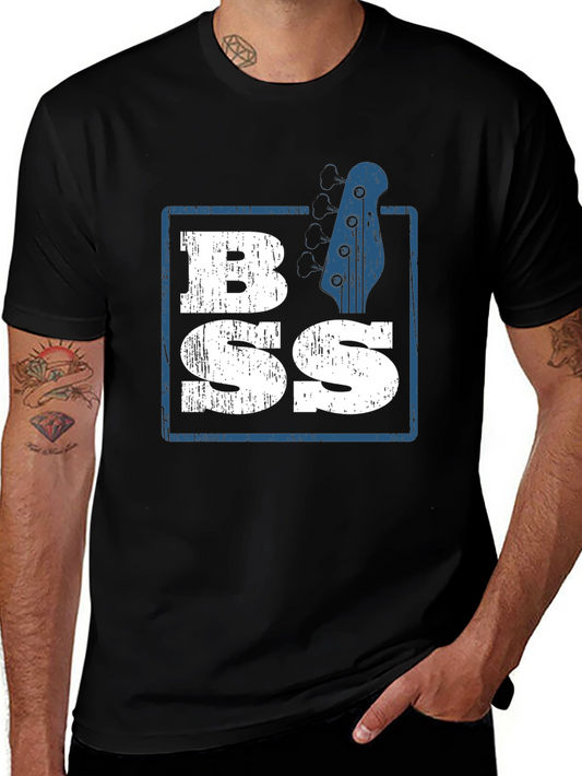 Bass Guitar T-Shirt - Music Lover Tee
