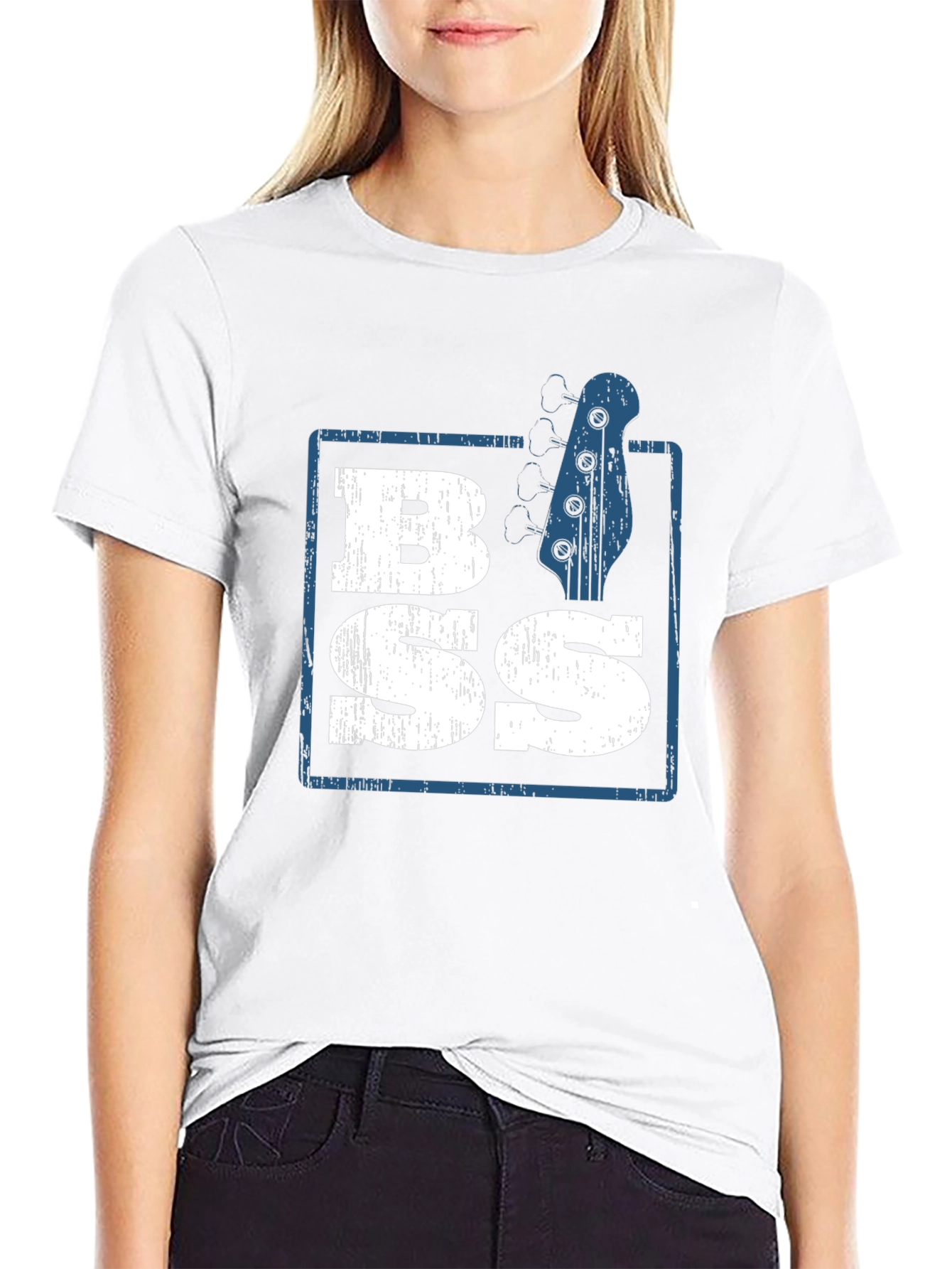 Bass Guitar T-Shirt - Music Lover Tee